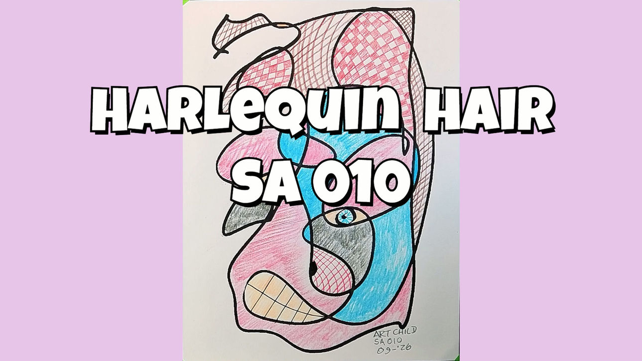 SA 010 L1 Harlequin Hair
